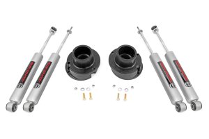 Ram 3500 Suspension Lift Kit - Front - Rough Country - N3 Shocks - '13-'23